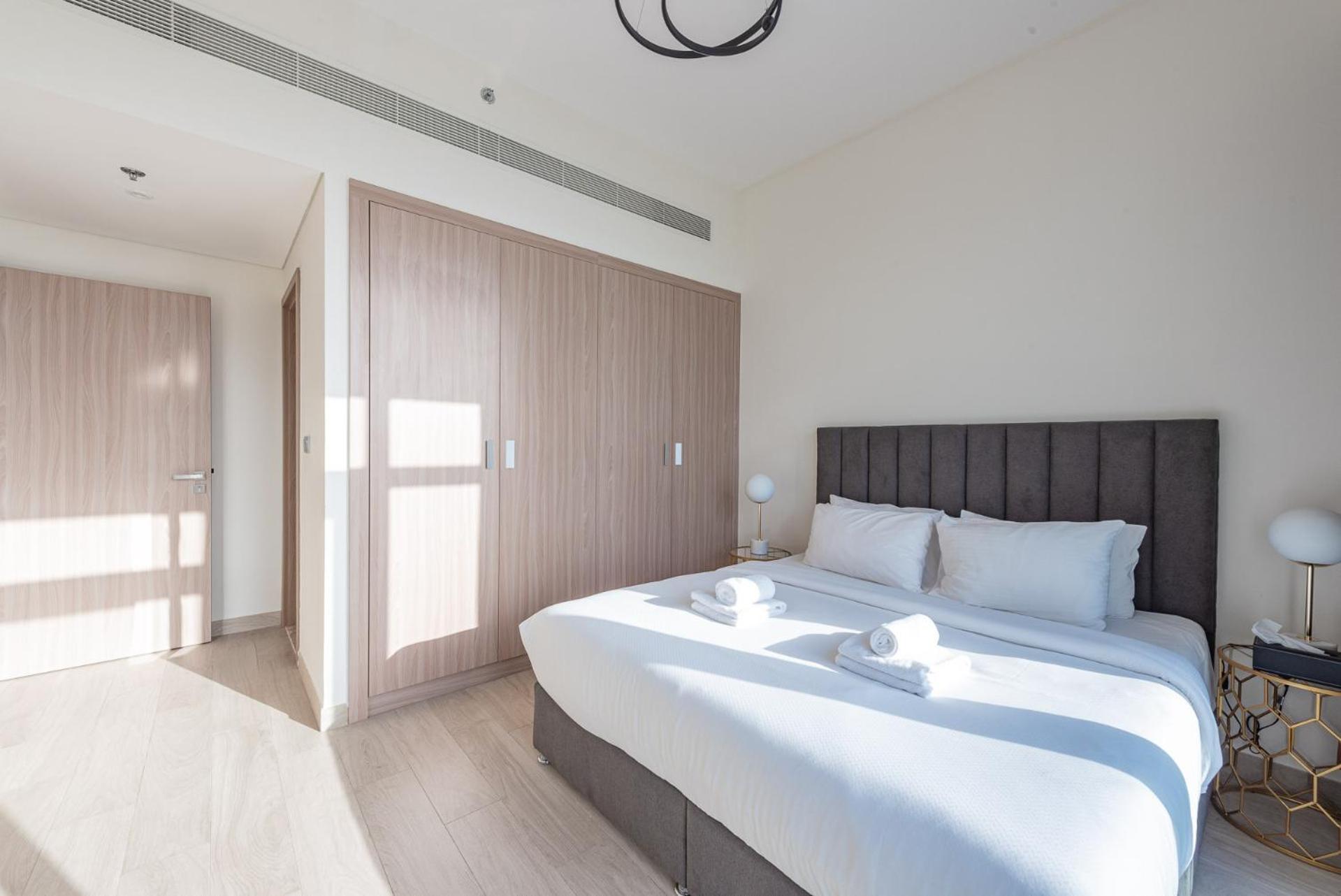 두바이 Cozy & Convenient 1Br Haven In Al Jaddaf 아파트 외부 사진
