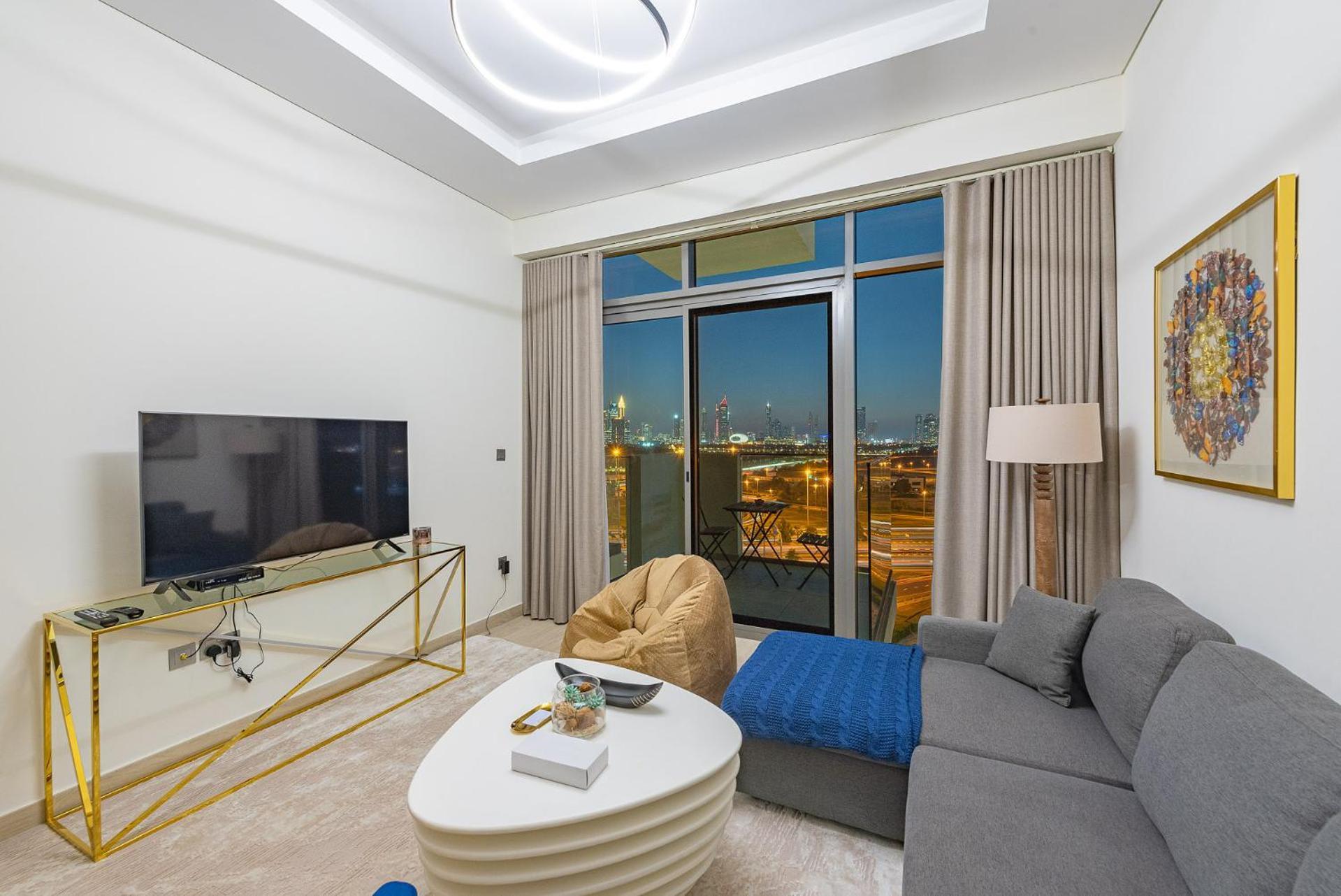 두바이 Cozy & Convenient 1Br Haven In Al Jaddaf 아파트 외부 사진