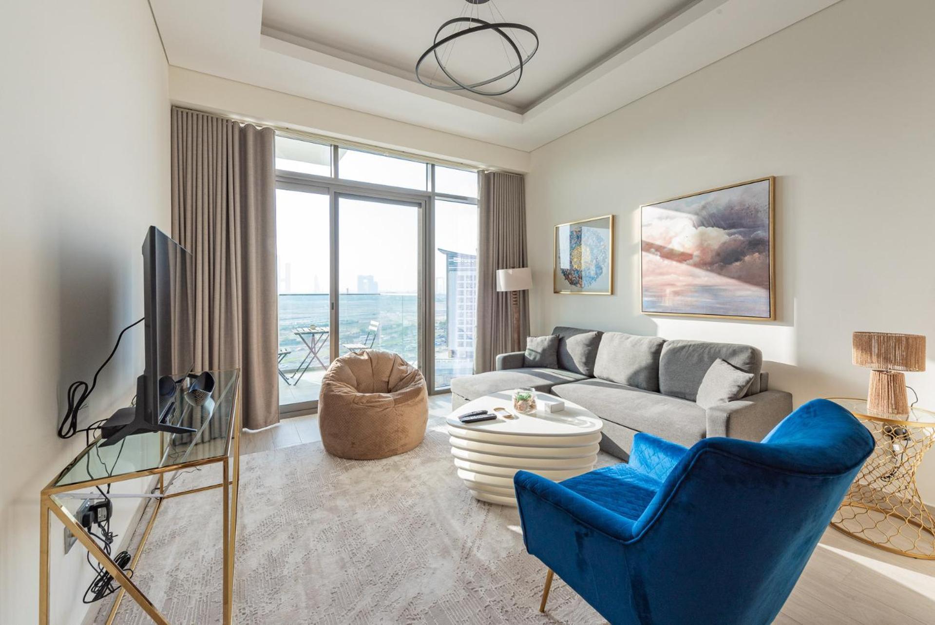 두바이 Cozy & Convenient 1Br Haven In Al Jaddaf 아파트 외부 사진