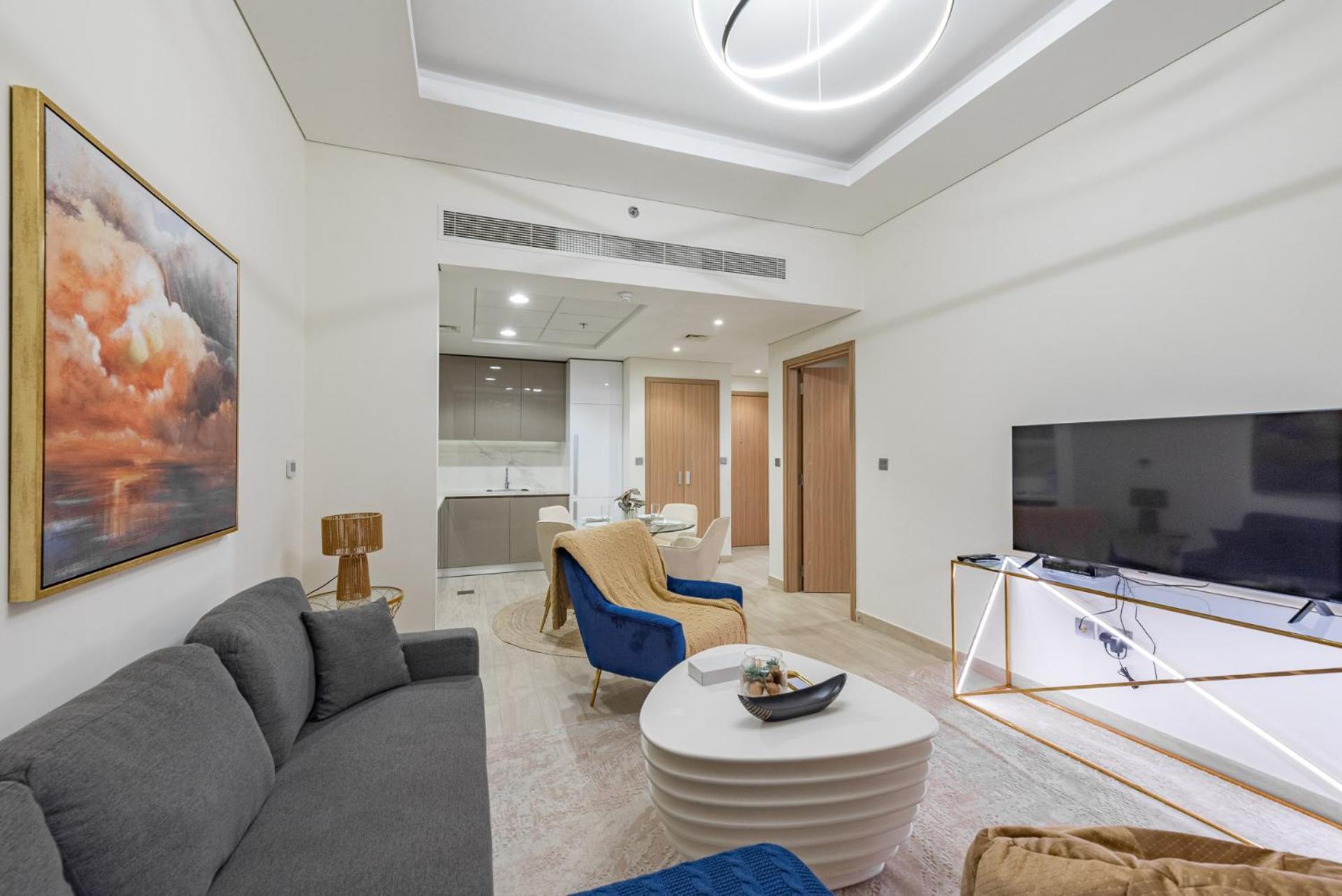 두바이 Cozy & Convenient 1Br Haven In Al Jaddaf 아파트 외부 사진