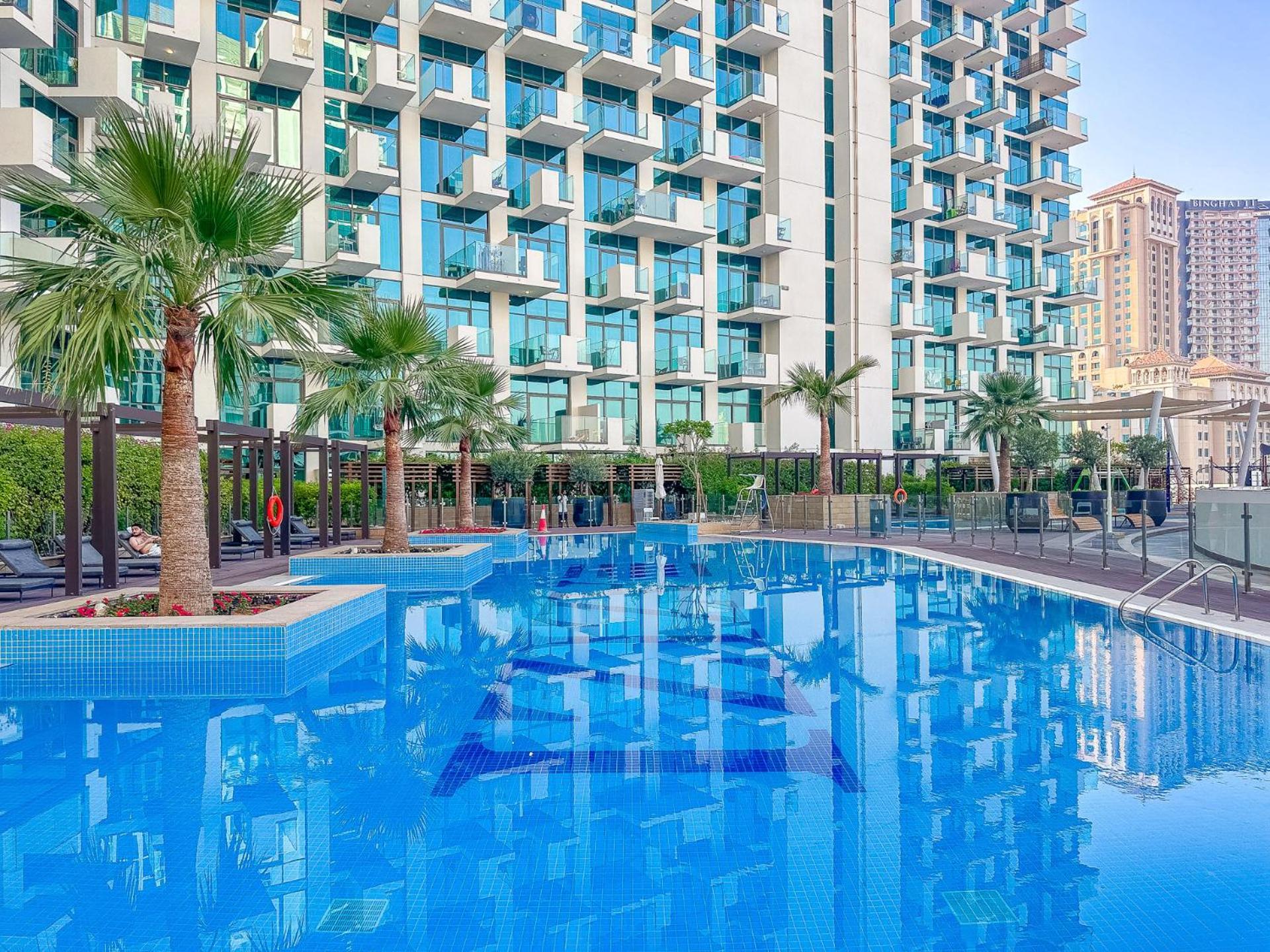 두바이 Cozy & Convenient 1Br Haven In Al Jaddaf 아파트 외부 사진